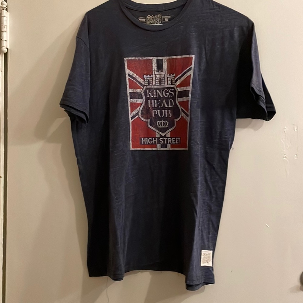 Kings Head Pub Blue Heather Tshirt